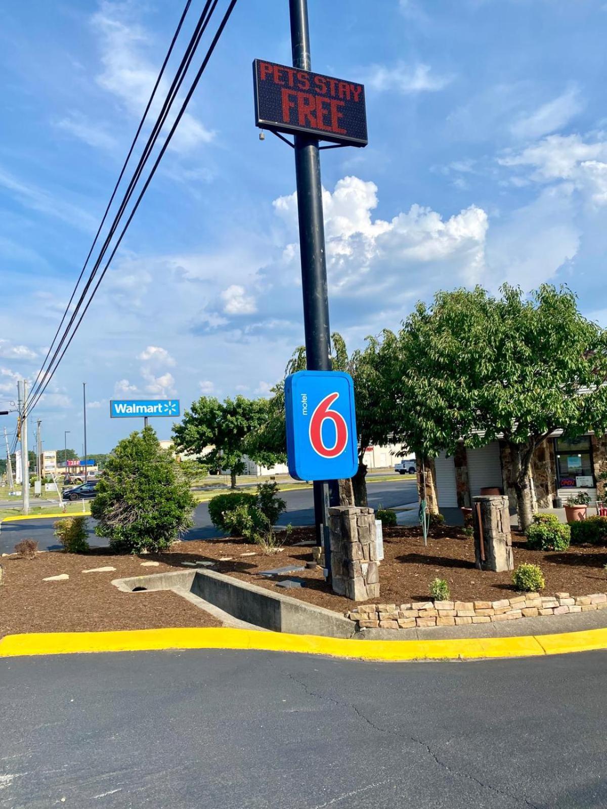 Motel 6 Manchester Tn Eksteriør bilde